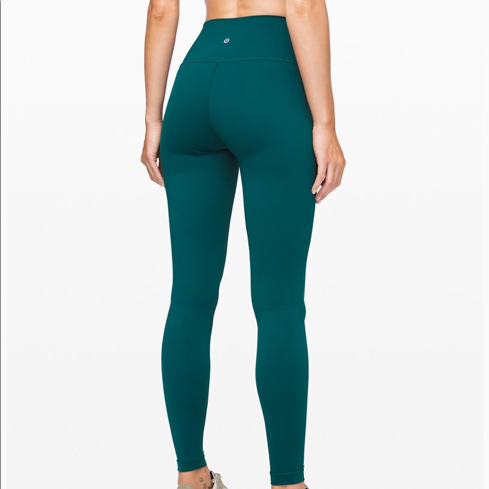 Lululemon Wunder Under Tight Legging 25” Emerald